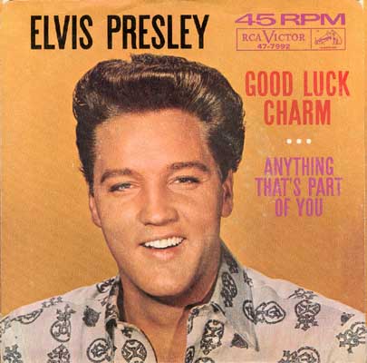 First pressings of US Elvis Presley 45 rpm singles